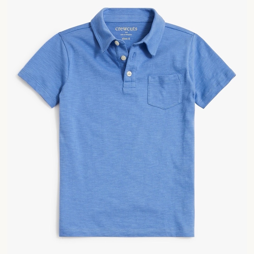 J. Crew Crewcuts Slub Polo Shirt • size large • BF611